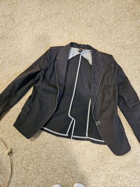 XS Peyton-Jensen Navy Women's Blazer